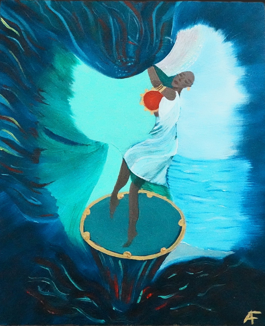 Mind's Eye Mermaid 8.5"x11" PRINT