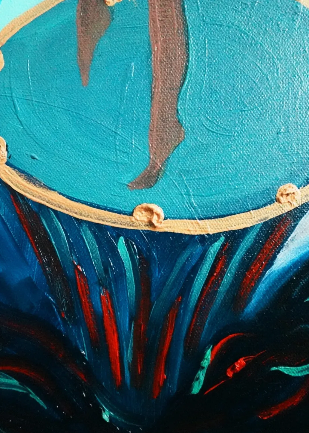 Mind's Eye Mermaid ORIGINAL CANVAS